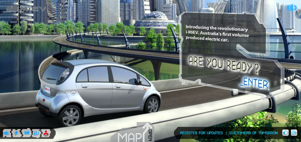 iMiEV Welcome to Tomorrow